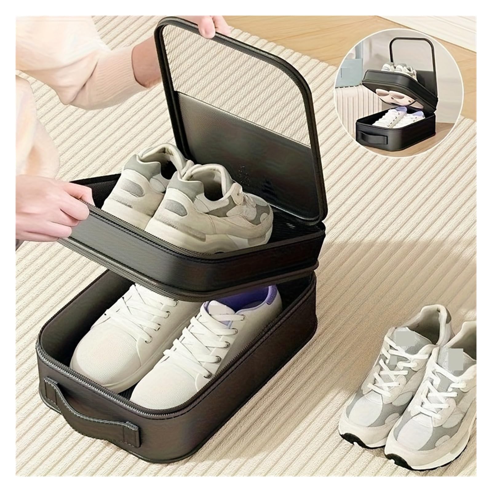 Borsa per scarpe Borse for scarpe da viaggio for l'imballaggio nell'organizzatore della borsa valigia
