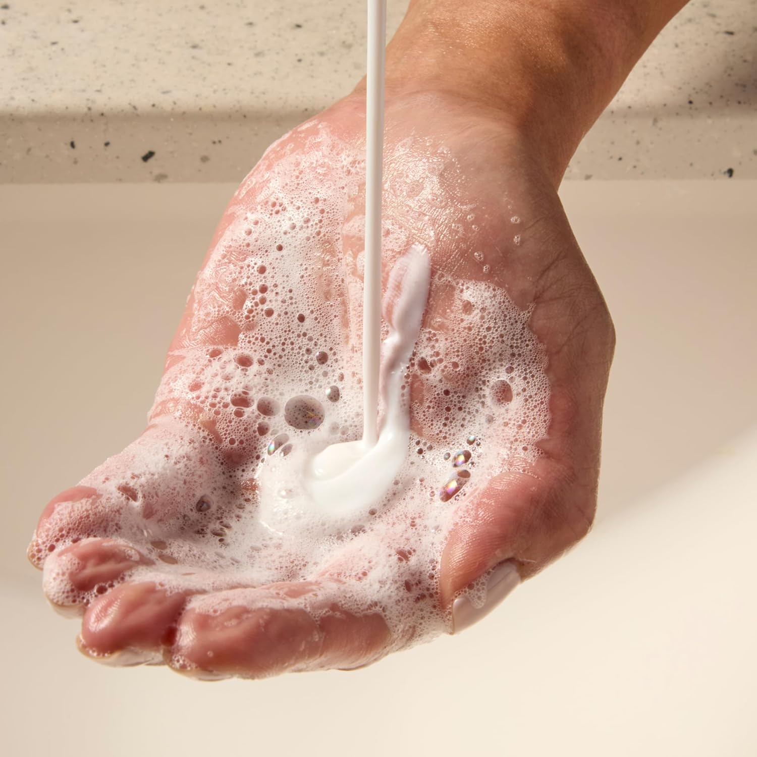 Loved01 Face & Body Cream Cleanser, John Legend Skincare, Gentle Daily Wash for All Skin Types, Hydrating & Moisturizing Cream-to-Clean Formula, Fragrance-Free, 2-Pack (6 oz Each) - Image 3