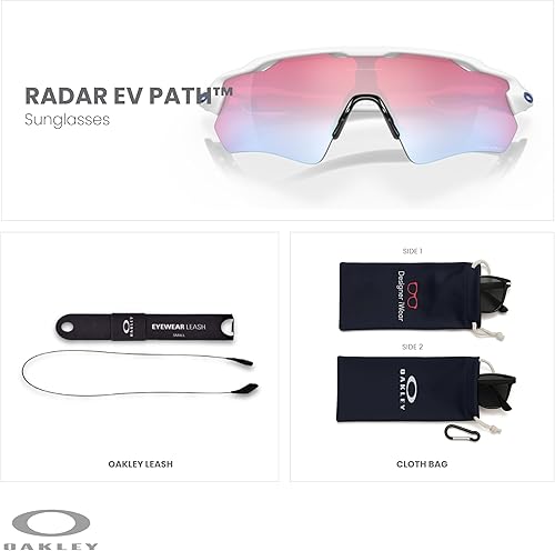 Miniatura 2 de Oakley Radar EV Path OO9208 - Gafas de sol para hombre, correa y kit de cuidado iWear de diseñador