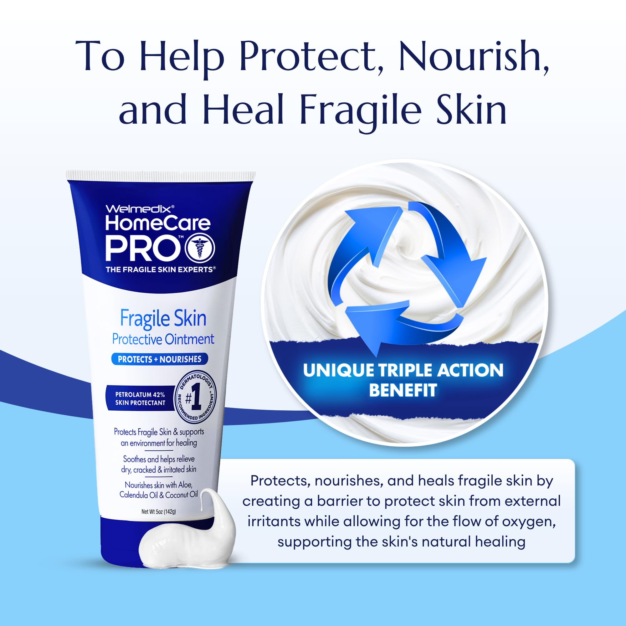 Fragile Skin Protective Ointment, Barrier Cream & Skin Protectant - 3 Pack — Amazon image 5