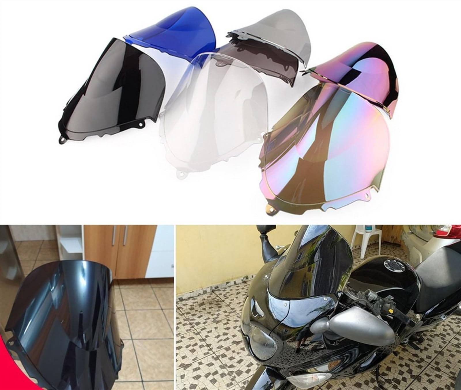 Motorcycle Windshield For Suzuki GSX600F/750F Katana (1998-2008