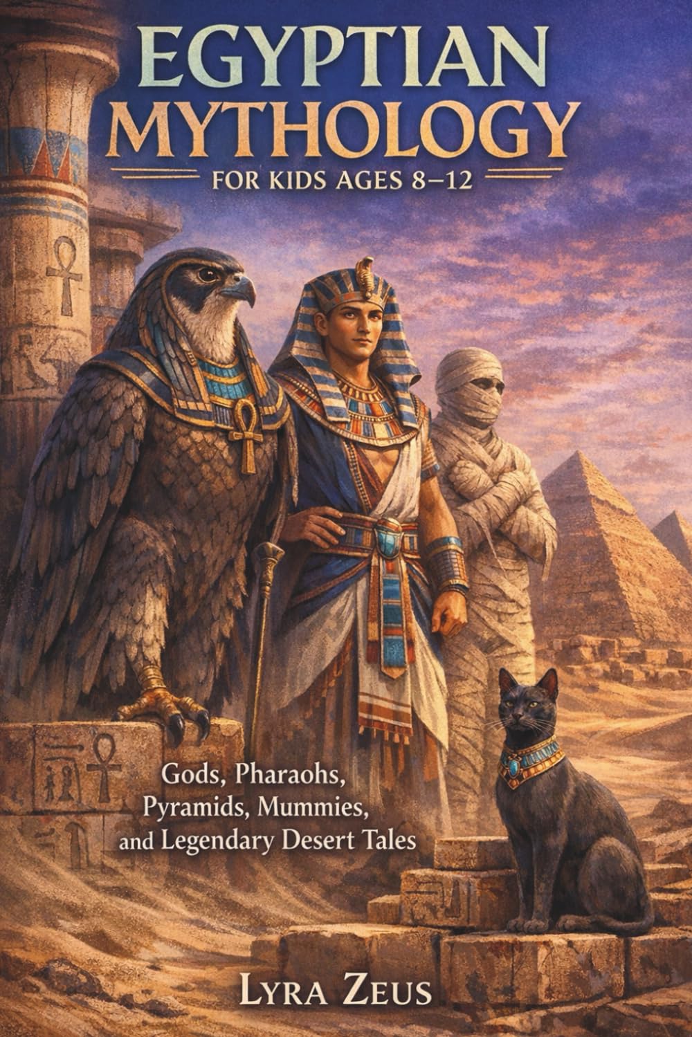 EGYPTIAN MYTHOLOGY FOR KIDS AGES 8–12: Gods, Pharaohs, Pyramids, Mummies, and Legendary Desert Tales