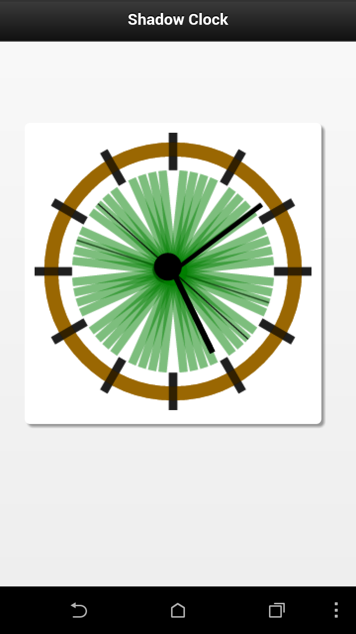 Shadow Clock - App on Amazon Appstore