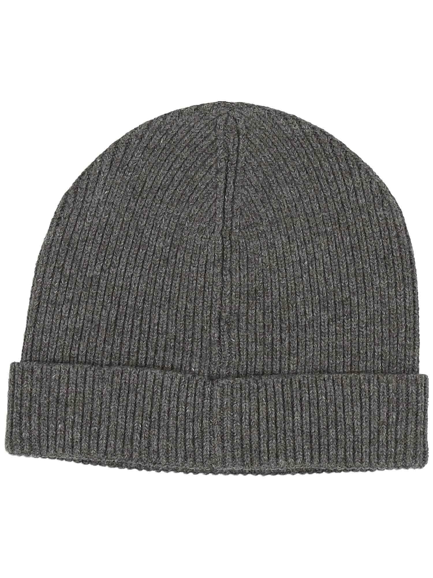 bugatti Czapka Beanie Classic RibMężczyźni - na zime z mankietem wywijanym otokiem jesień-zima Zima