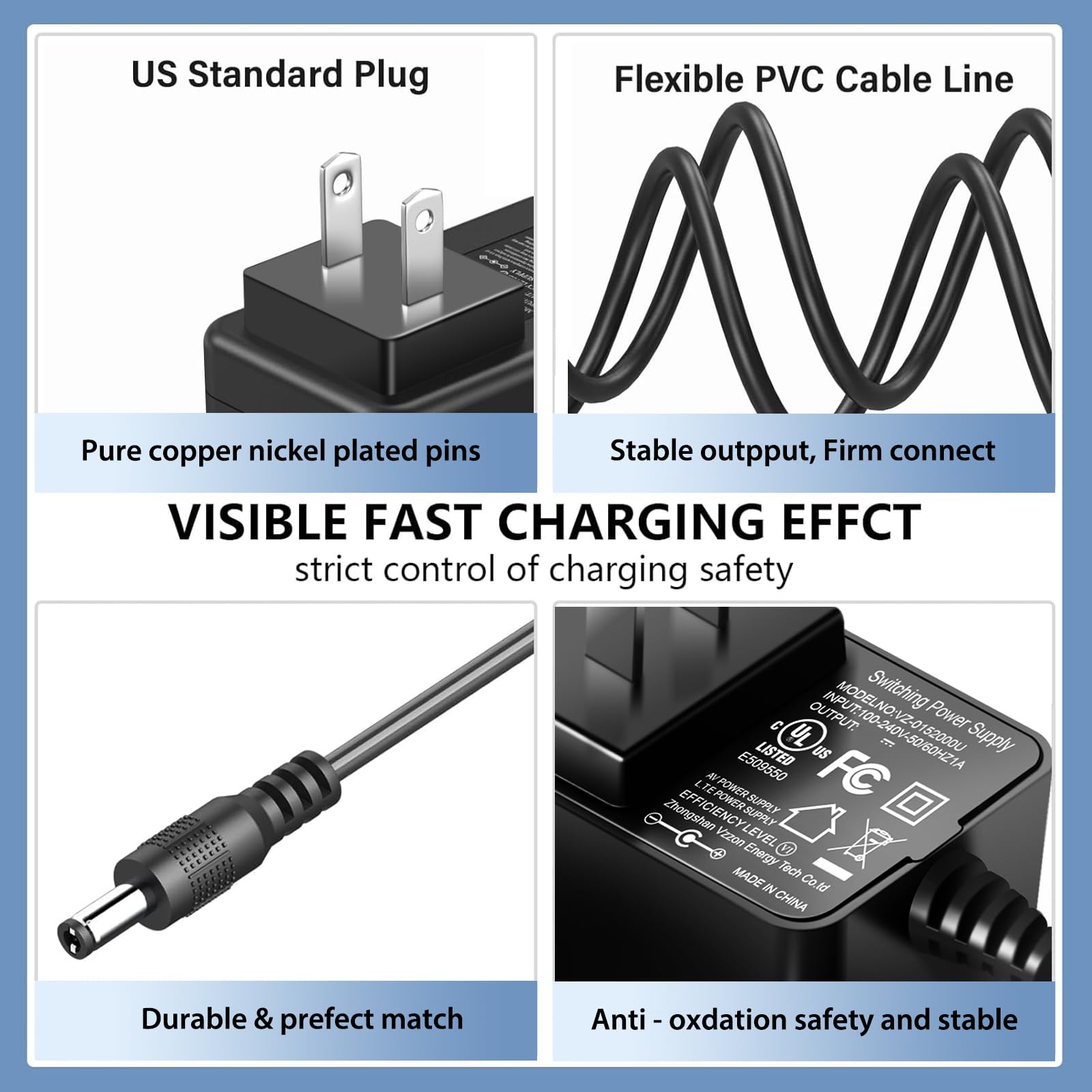 15 V 2 A para altavoz