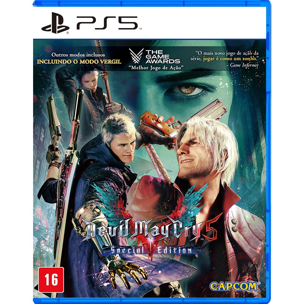普*.様 Devil May Cry 5 Special Edition アート Devil May Cry 5 Special Edition PS5 : Amazon.com.br: Brinquedos e