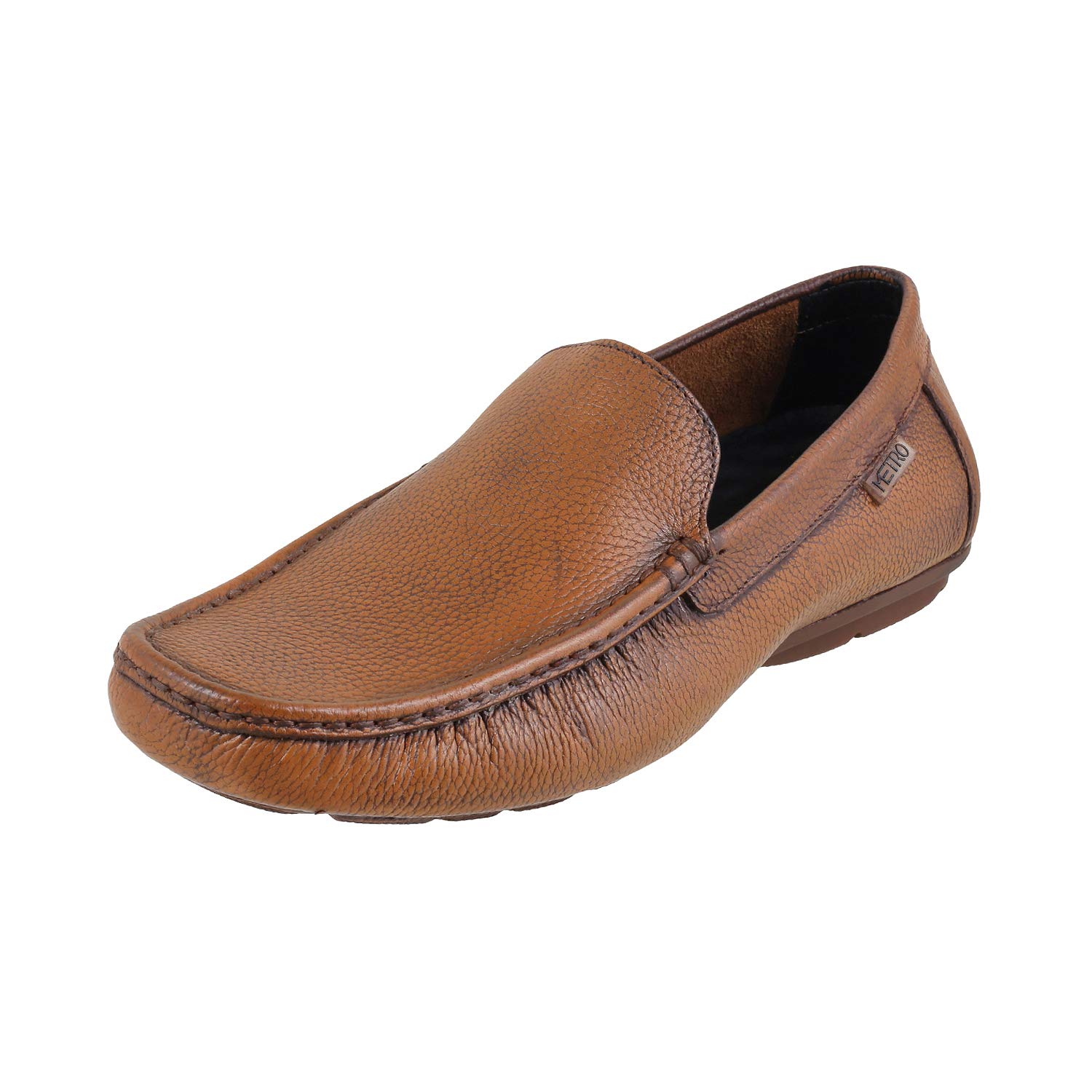 Metro Men Tan Leather Flat Shoes (71-5151-23-42-TAN) (Size EURO42/UK8) (B084TKGGVJ) Amazon Price History, Amazon Price Tracker