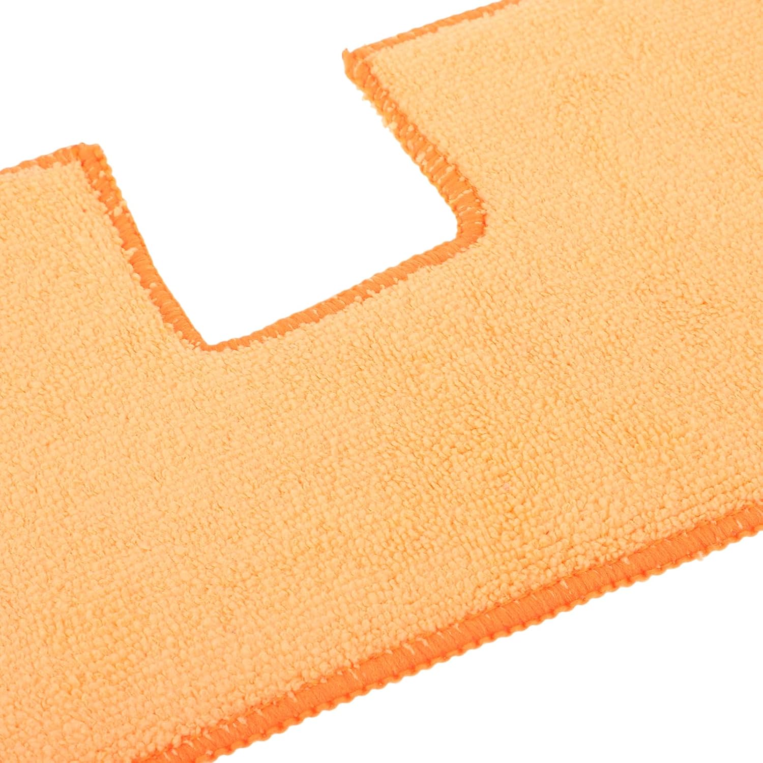 KICHOUSE 2pcs Reusable Kitchen Sink Splash Guard Pads Absorbent Water Faucet Mats for Drip Catching Bathroom and Kitchen Orange Gray and Practical Design