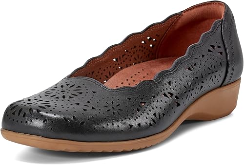 Cobb Hill Rory Women's Slip On, 7 B(M) US, Black Leather