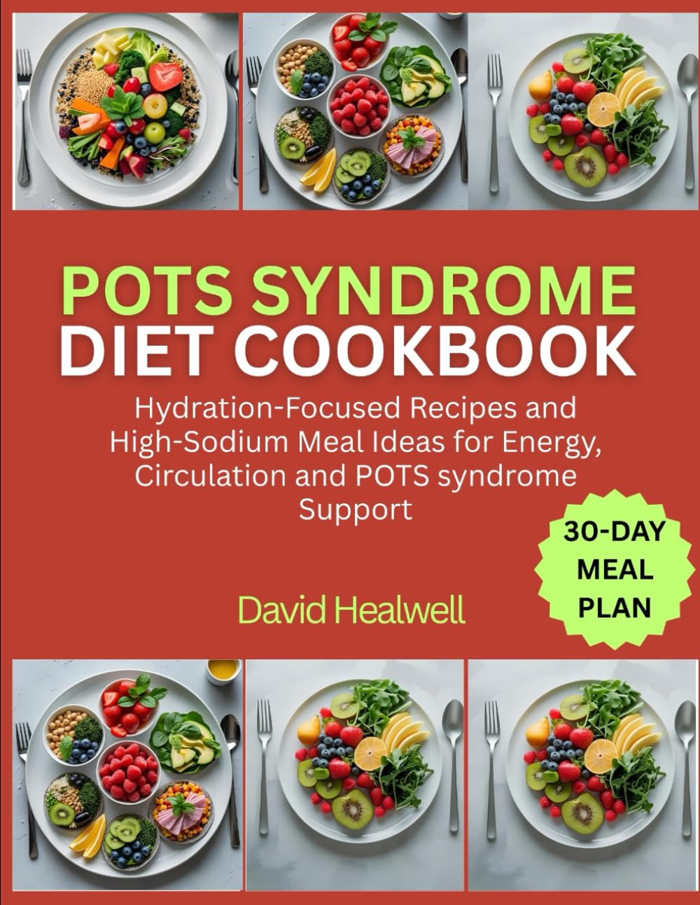 POTS SYNDROME DIET COOKBOOK: Hydration-Focused Recipes and High-Sodium Meal Ideas for Energy, Circulation and POTS syndrome Support