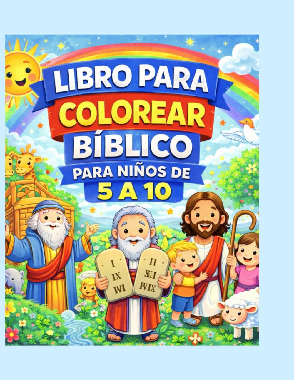 LIBRO PARA COLOREAR PARA NIÑOS DE 5 A 10 AÑOS TAPA BLANDA