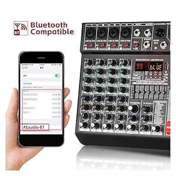 PHONIC AM642D USB オーディオミキサー Phonic(フォニック) ／ Mixer AM642D USB - アナログミキサー