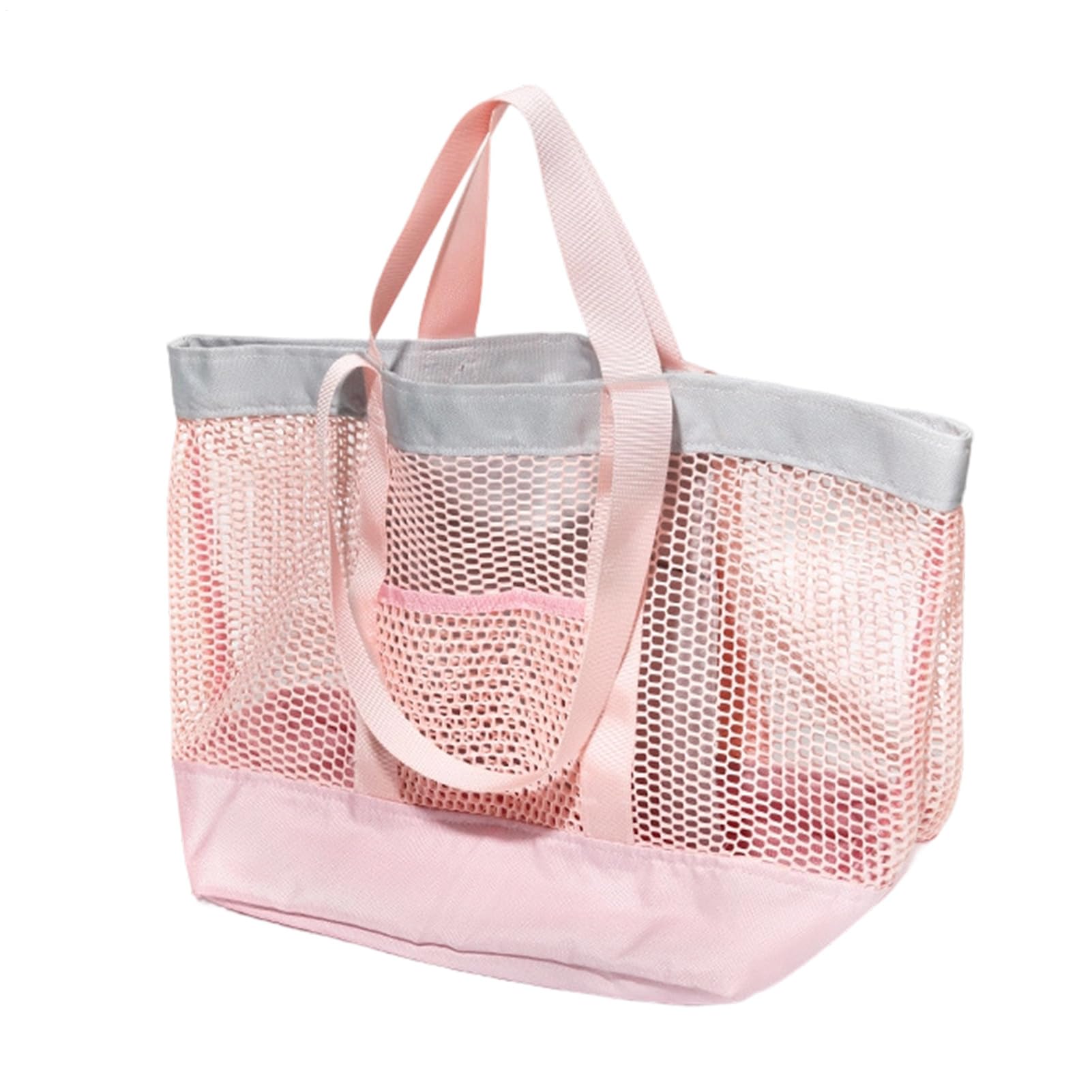 Bolsa de playa transpirable de 12.2 pulgadas con malla ligera y cremallera 8