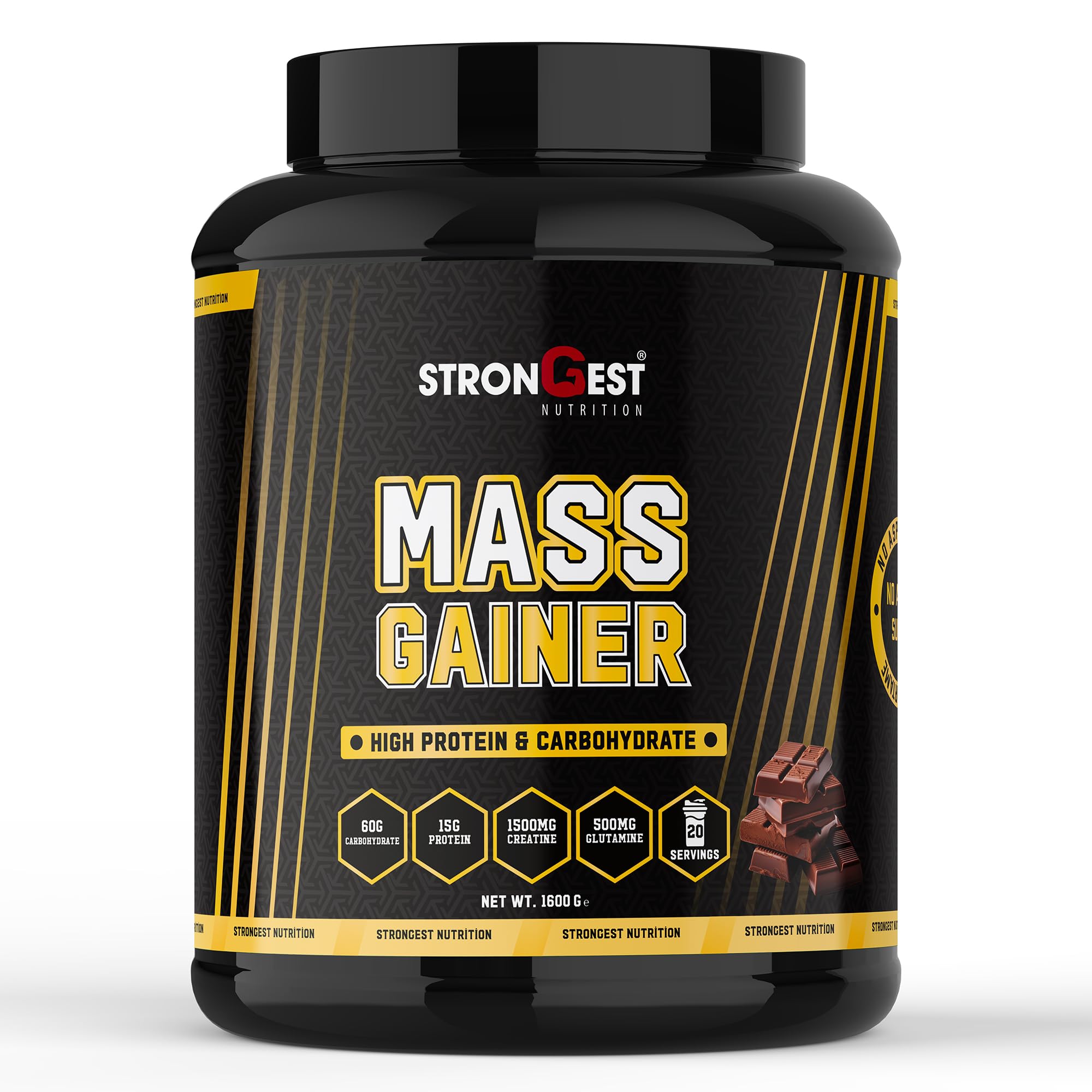 STRONGEST Mass Gainer Çikolata Aromalı 1600Gr