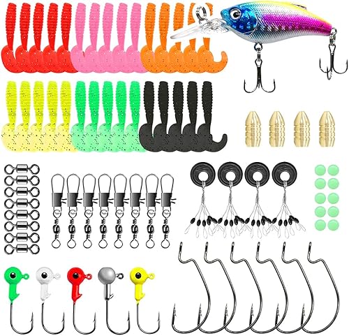 Miniatura 5 de Kilitn Caña de pescar para niños, caña de pescar telescópica portátil de 4.9 ft, 61 pulgadas, 4.92 pies, combos y cuerda con línea de pesca, equipo