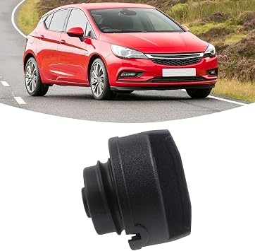 Black Fuel Cap Compatible with for OPEL Astra G H Corsa for VECTRA for MERIVA Signum for TIGRA, Replaces OEM 0808203 90501145, Secure Fit