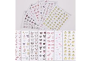 Encanto Nail Stickers: Enchant Your Nails with Cute Cartoon Characters!