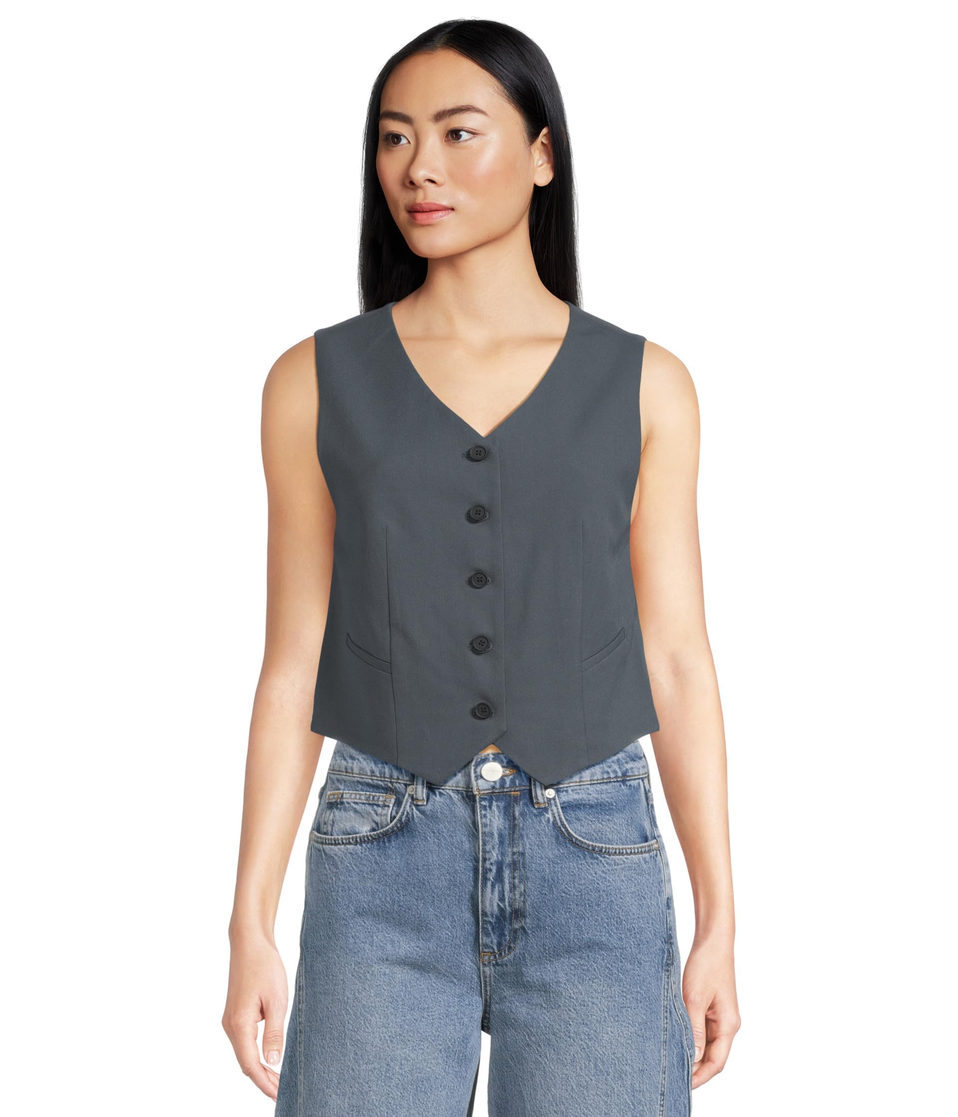 AllSaints Womens Aleida Tri Waistcoat