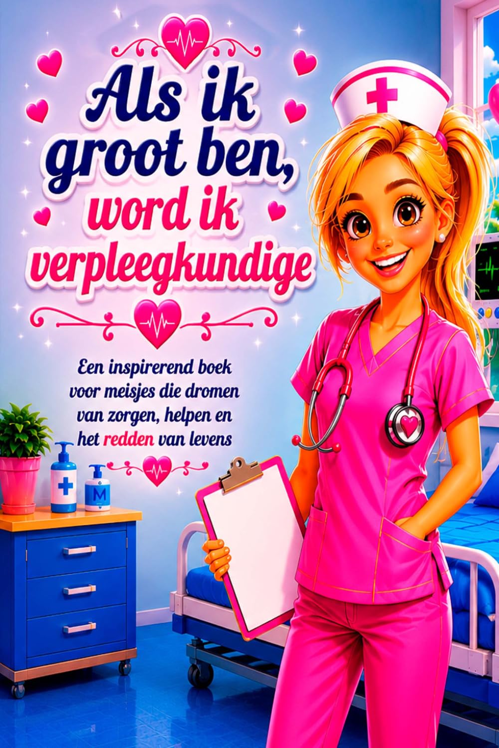 Als ik groot ben, word ik verpleegkundige: Een inspirerend boek voor meisjes die dromen van zorgen, helpen en het redden van levens