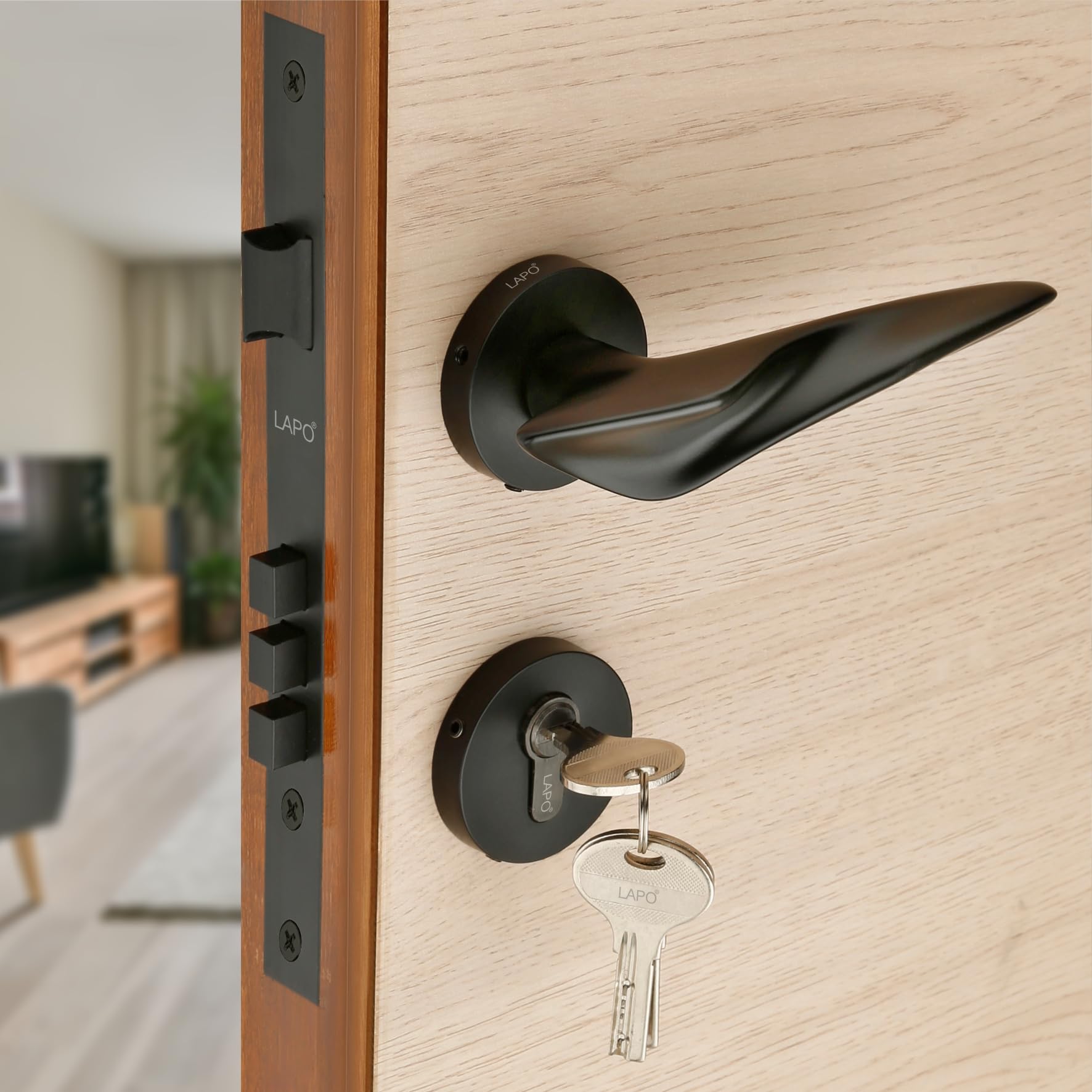 LAPO Mortise Lock - Secure & Stylish Door Lock -15