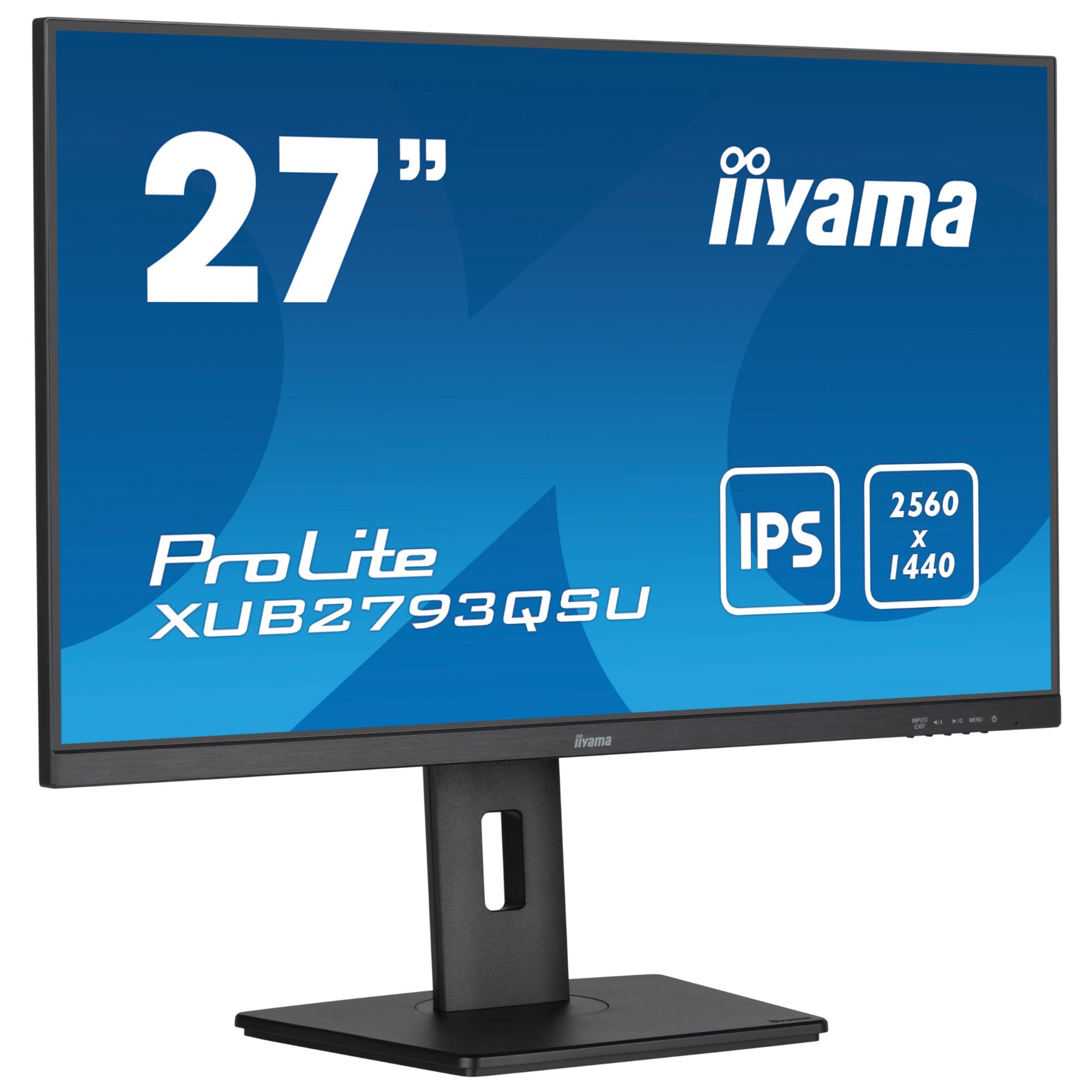 Iiyama XUB2793QSU-B7-27, 27-calowy QHD LED IPS, 2560x1440/100Hz, 1H1DP, HAS