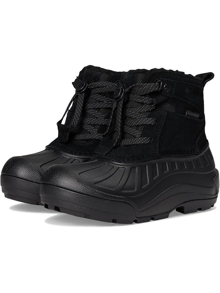 Black Columbia Youth Powderbug Alpine Waterproof (Toddler/Little Kid/Big Kid)