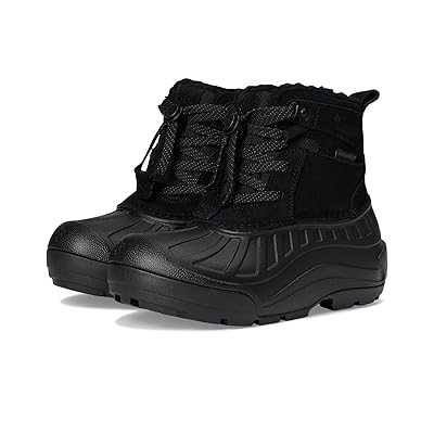 Columbia Kids Youth Powderbug Alpine Waterproof (Toddler/Little Kid/Big Kid) Kids Shoes Black/Black