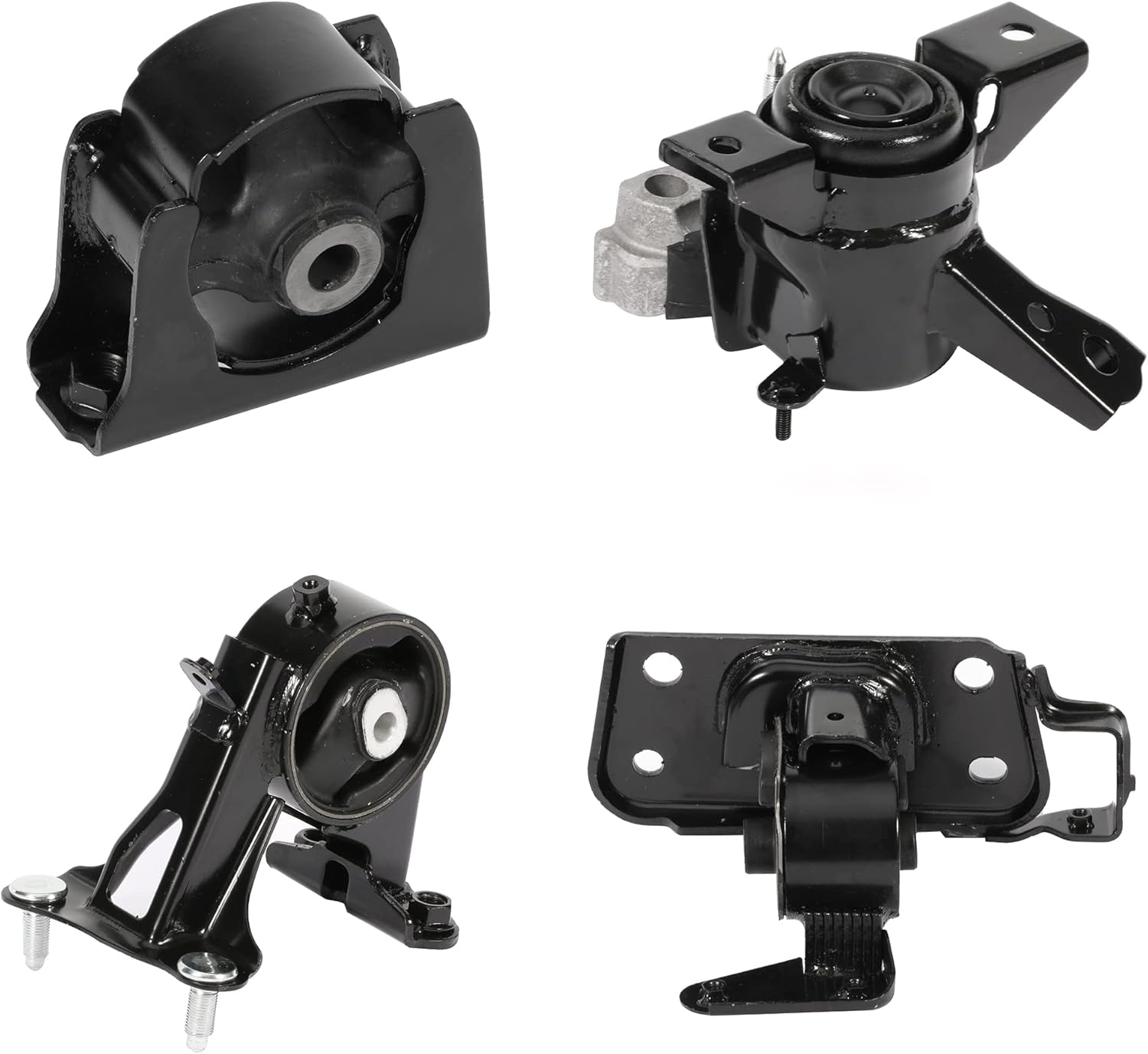 cciyu Engine Motor Trans Mounts A62012 A62049HY A62050 A62064 Set of 4 for 2006-2008 for Toyota RAV4 2.4L