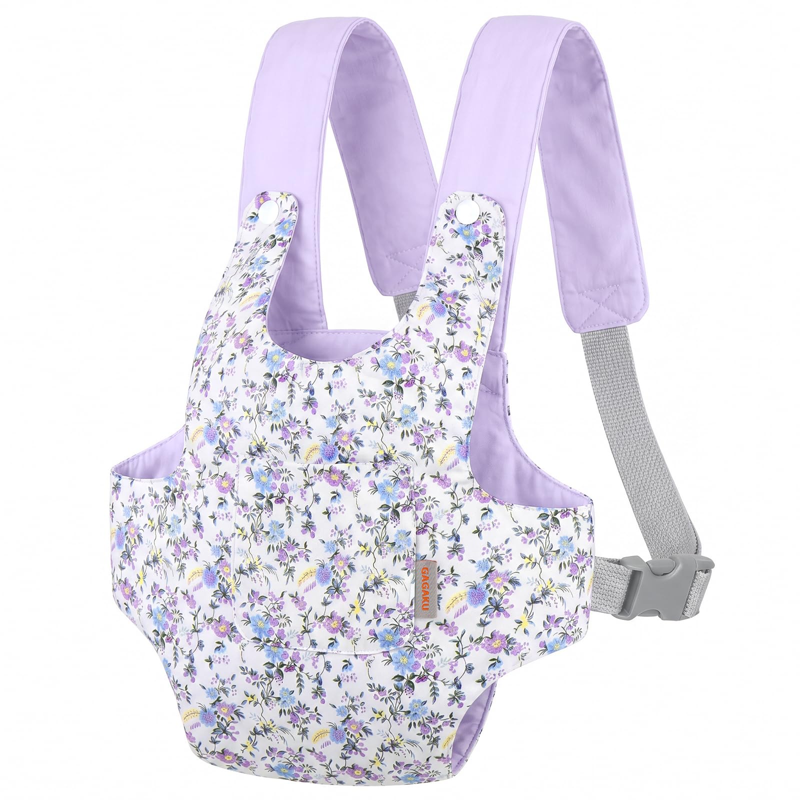 GAGAKU Doll Carrier for Kids with Adjustable Straps, Dolls Accessories