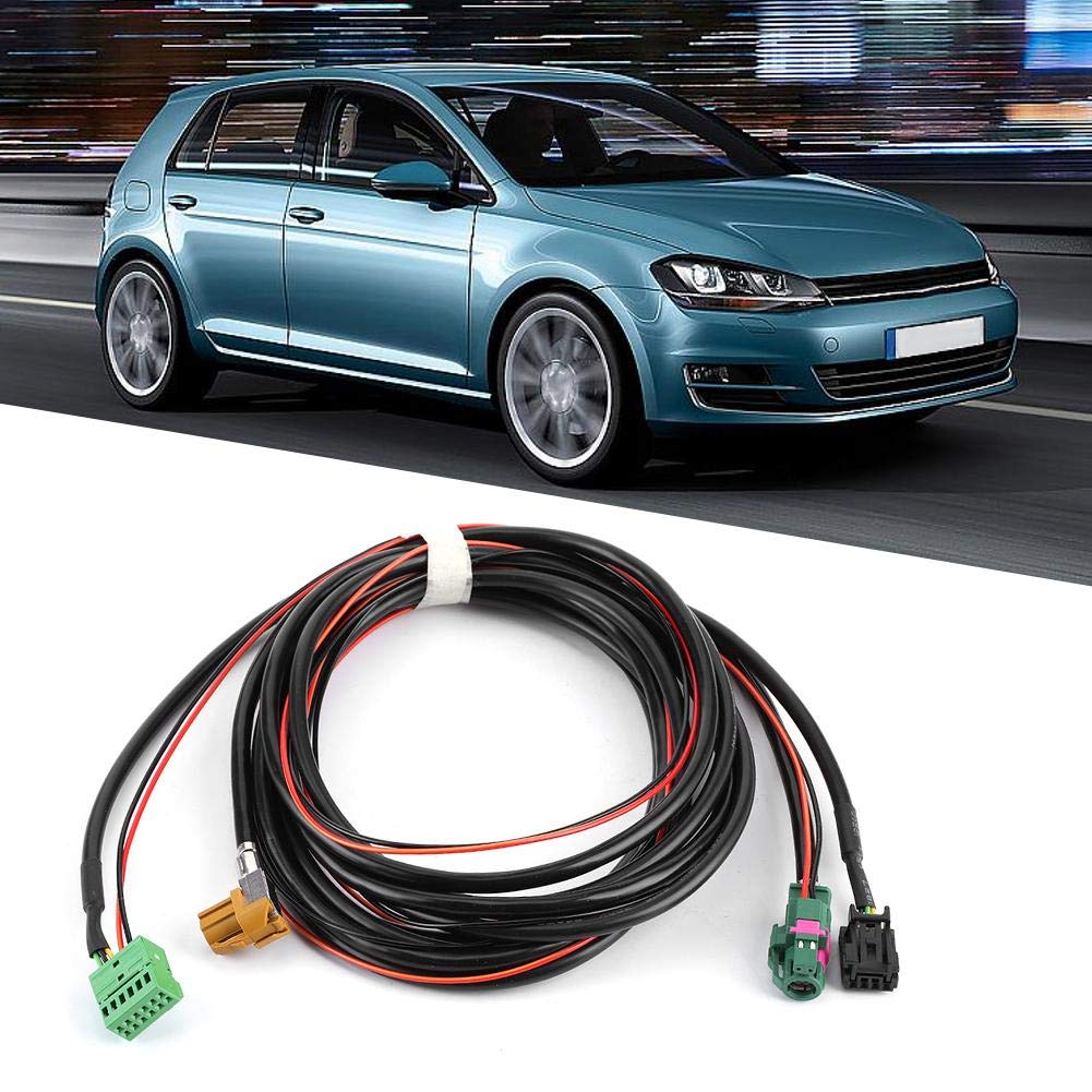 Prese per Cablaggio USB AUX Interruttore Adattatore Fascio connettore MIB Carplay MQB telefono 5G0 035222 E 5Q0 035724 Adatto per