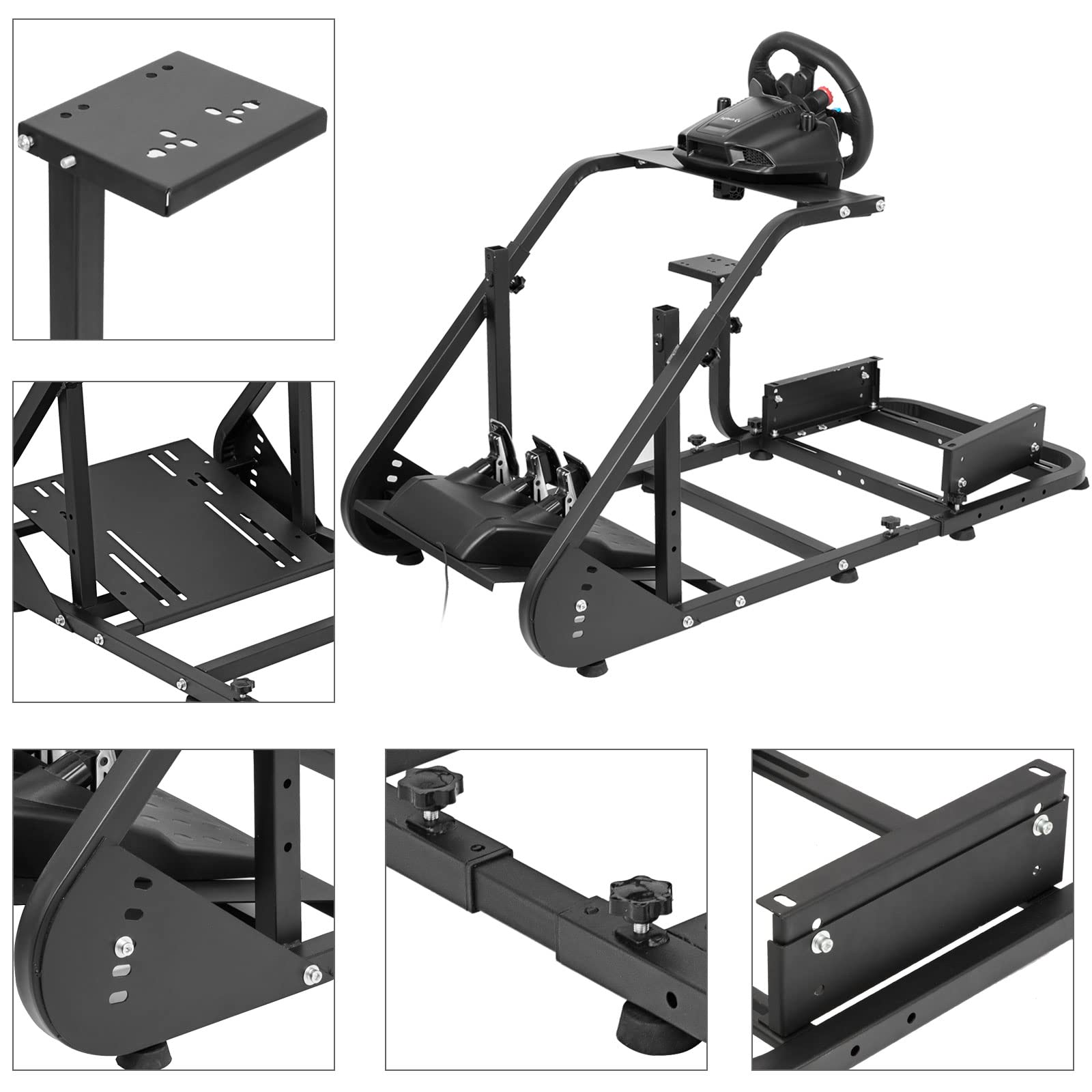 Marada Racing Wheel Stand Fit for Logitech G25 G27 G29 G920