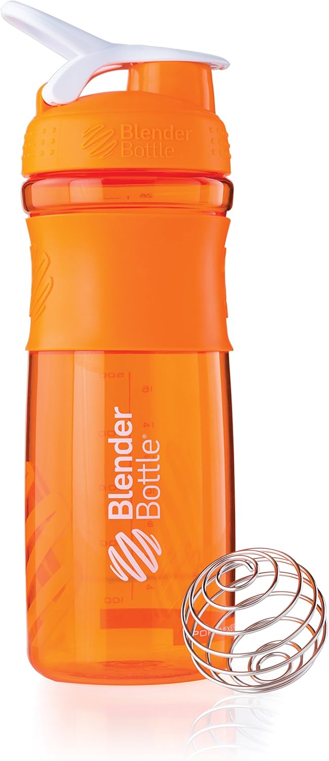 Slim 28oz OdorResistant BPAFree Shaker Sport Mixer Bottle with