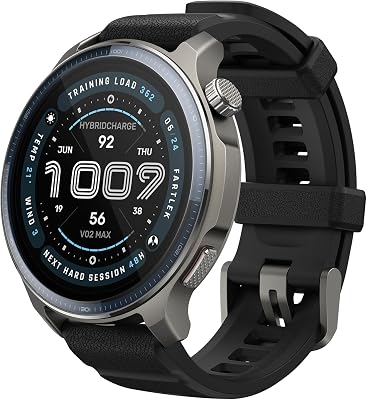 Amazfit balance 2 smartwatch 47mm, amoled 1,5", mappe offline, gps dual band, 21 giorni batteria