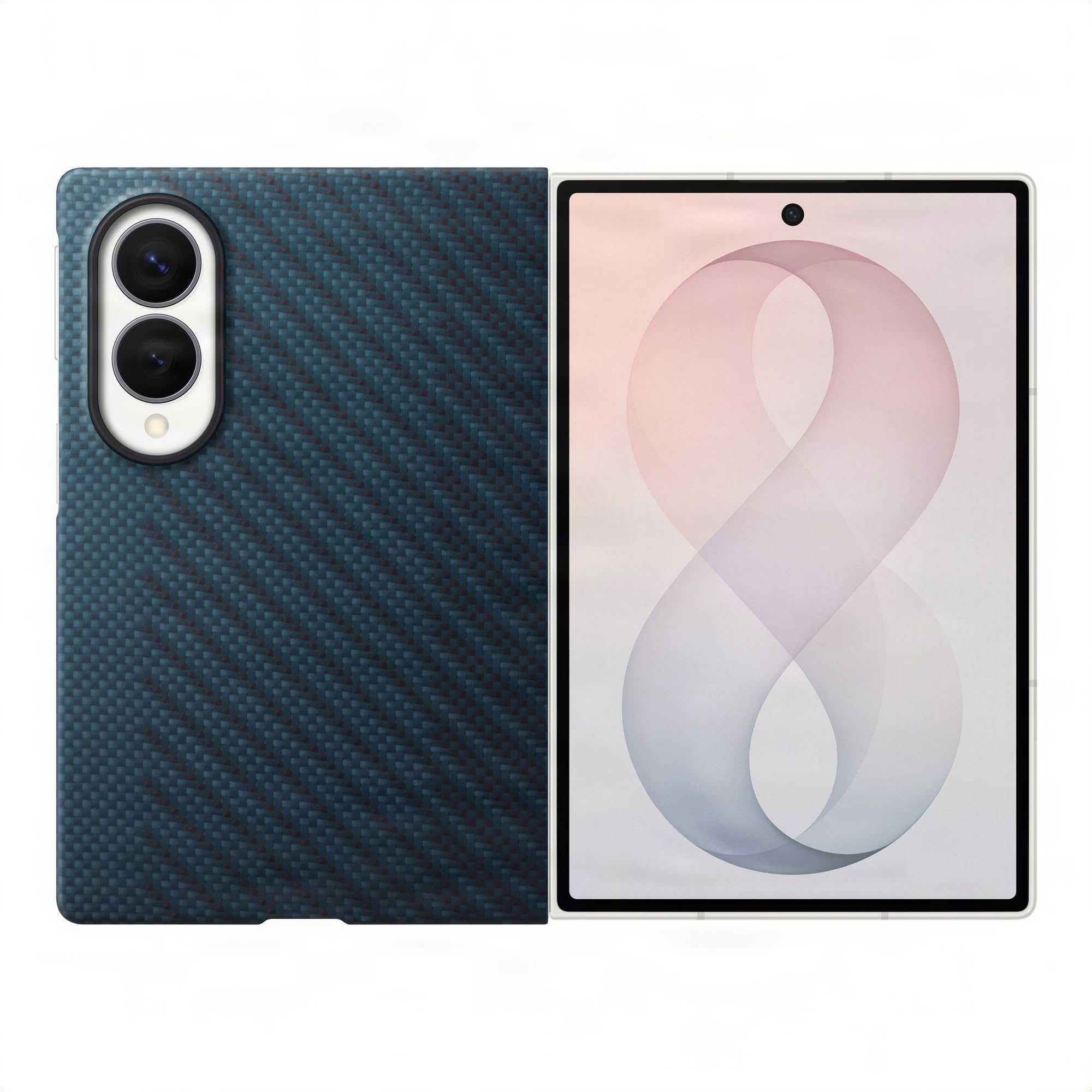Samsung Official Carbon Magnet Case for Galaxy Z Fold8 Blue