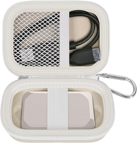 ANKHOH Funda de transporte compatible con Crucial X10/X9 Pro 4TB/ 2TB/ 1TB SSD portátil, unidad externa de estado sólido, bolsa de almacenamiento