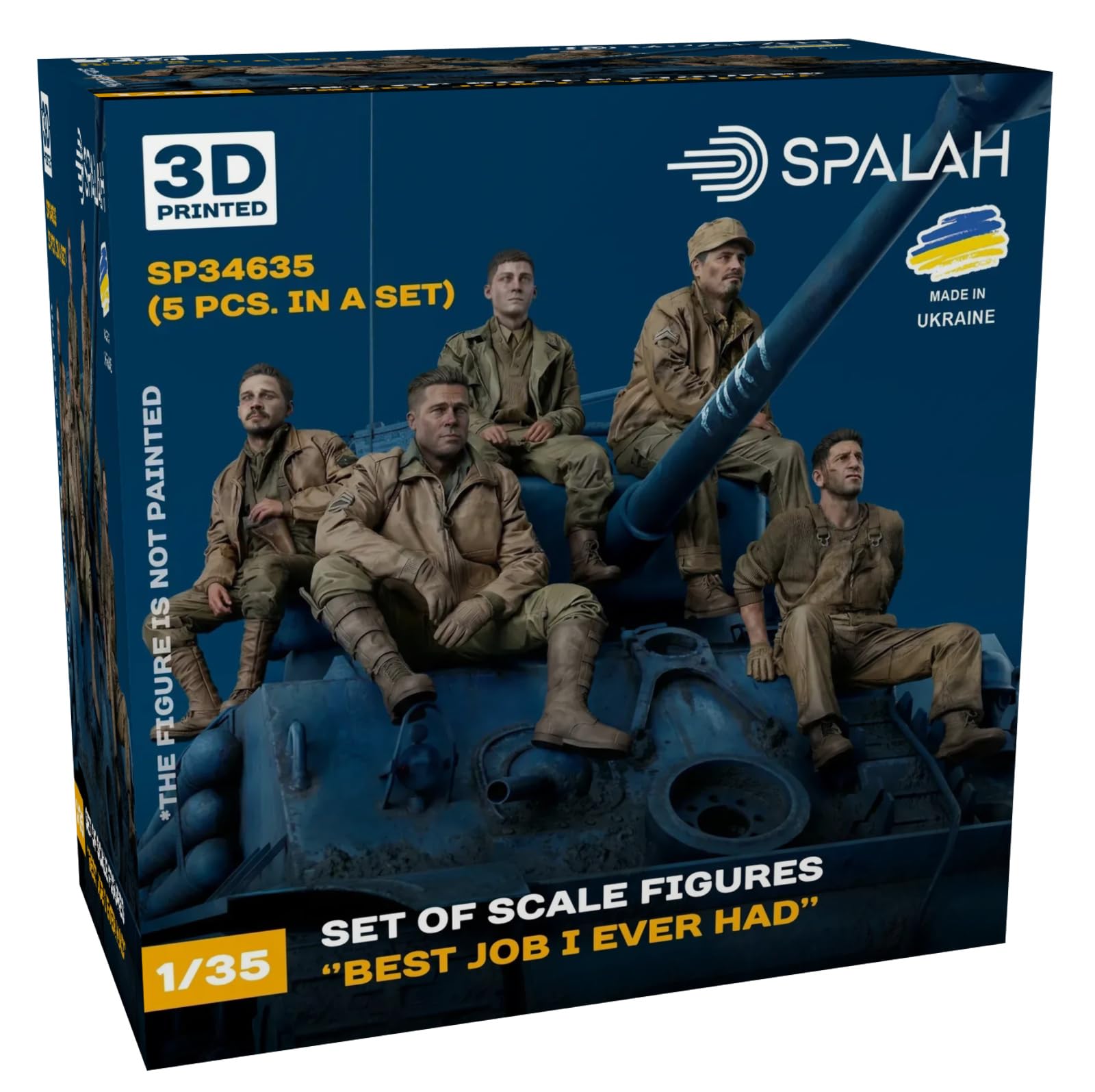 Amazon | スパラッハ 1/35 WW2 アメリカ M4シャーマン クルーセット 5