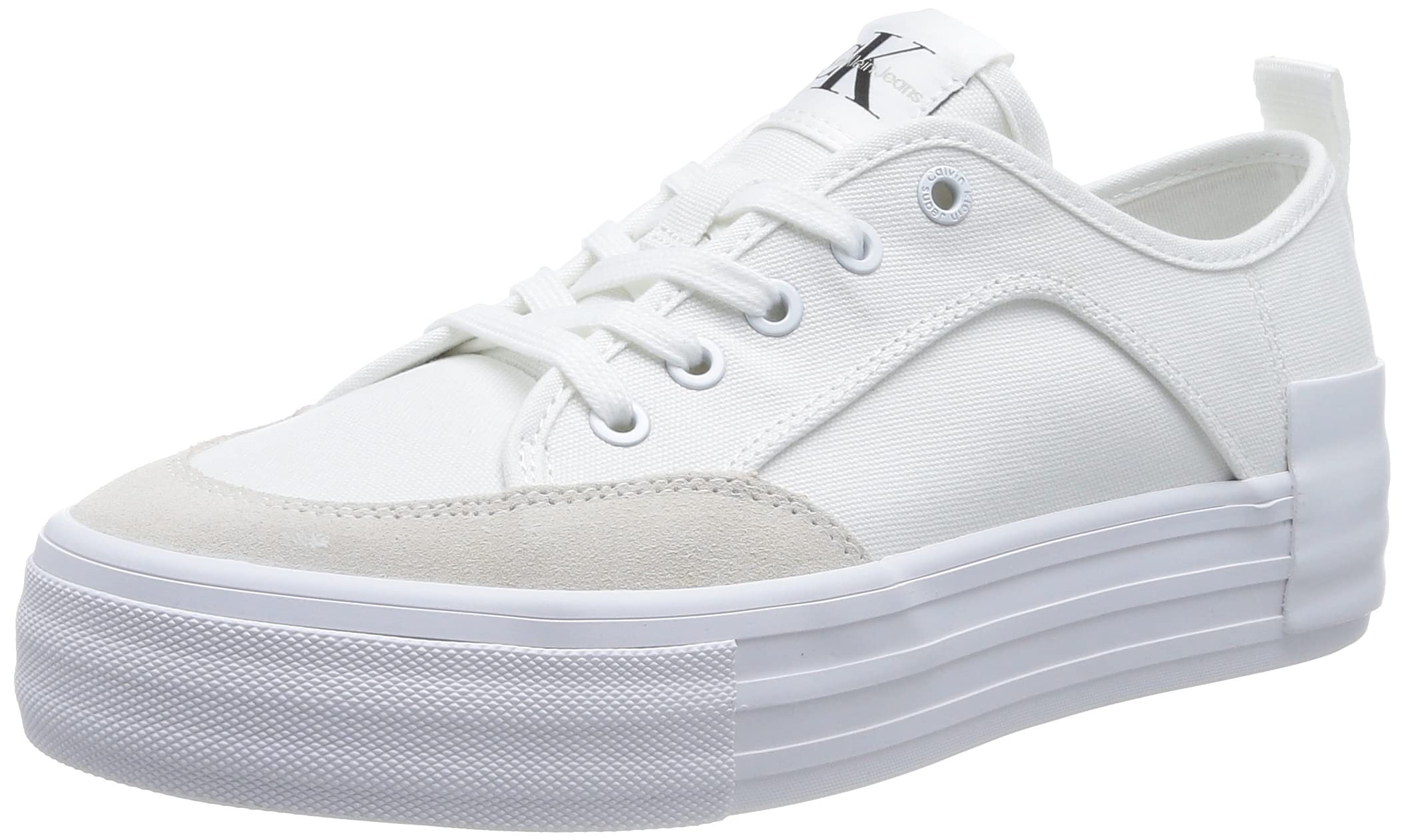 Calvin Klein Jeans Vulc Flatform Bold Irreg Lines Yw0yw00903, Zapatilla Vulcanizada Mujer