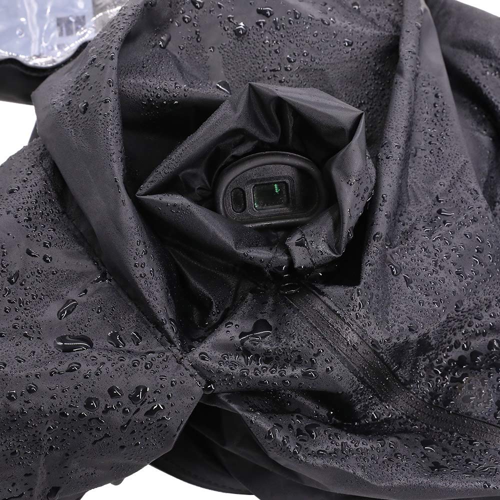 Cold Proof Rain Cover Sleeve for Selected Camcorders (M, Black)