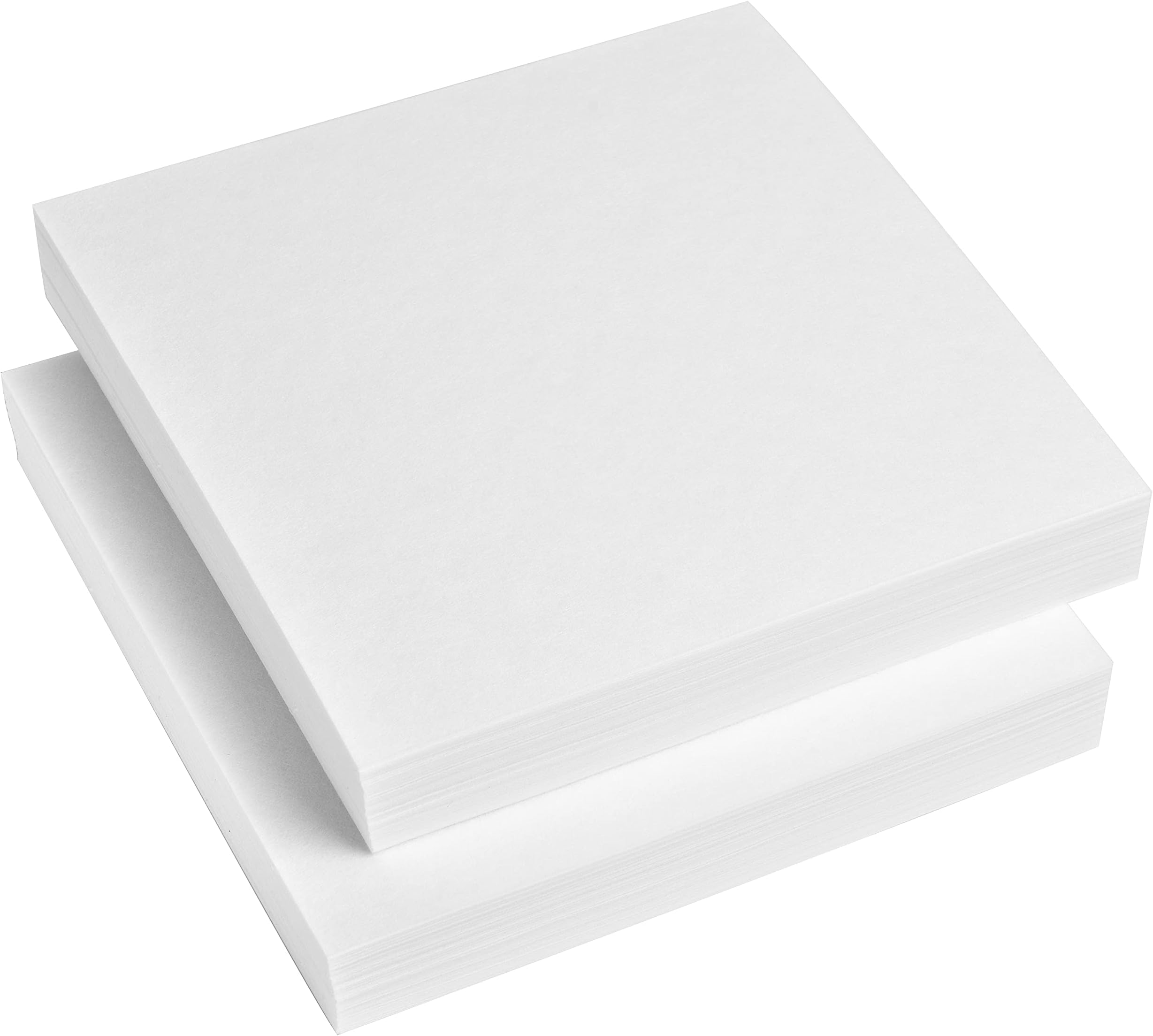 New brothread Cut Away Machine Embroidery Stabilizer Backing 8"x8" - 200 Precut Sheets - Medium Weight 2.5 Ounce - Fits 4x4 and 6x6 Hoops