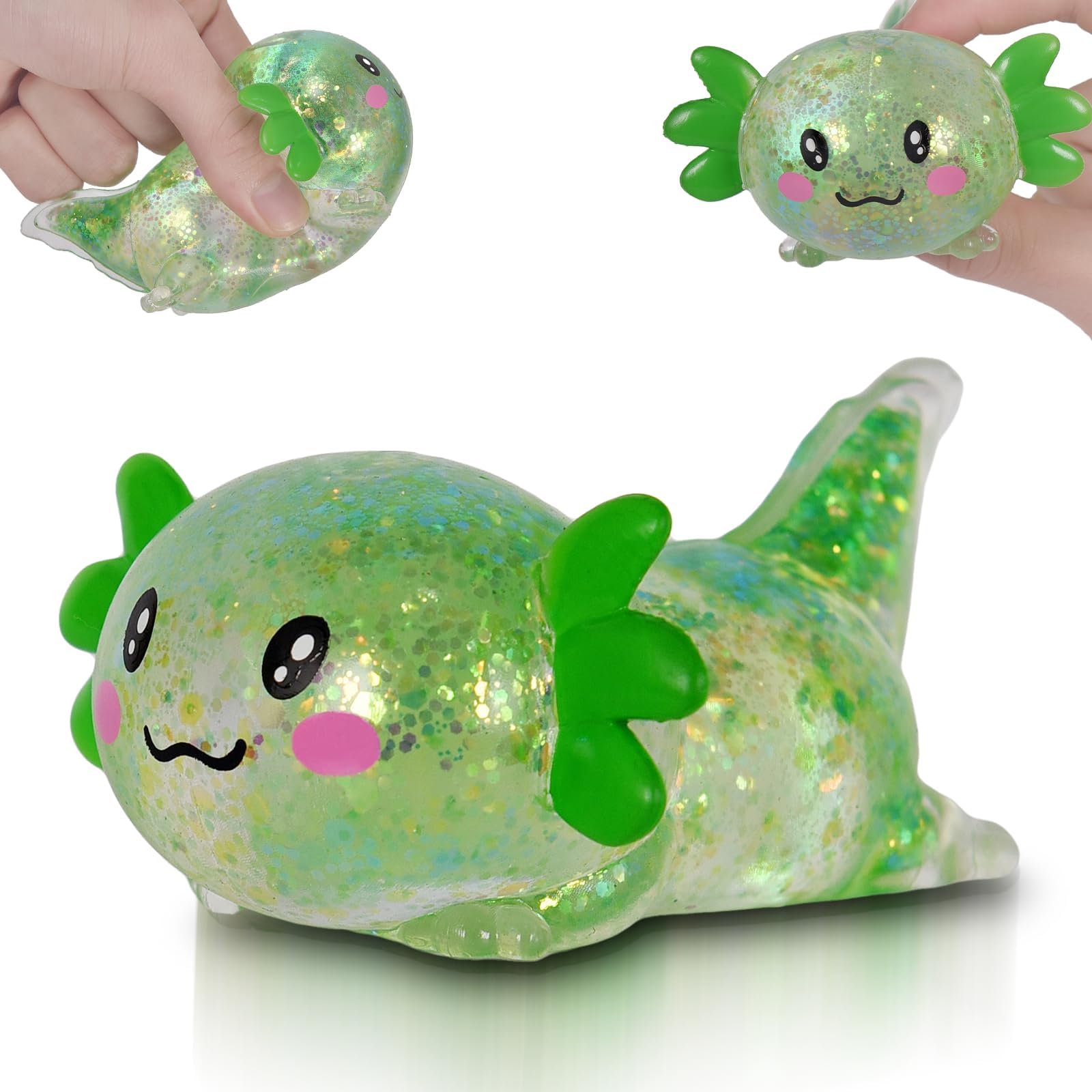 【未使用】dingjinglebells トースト 青ミント スクイーズ Amazon.com: Puffwize Axolotl Squishy Toy, Cute Slow Rising Fidget