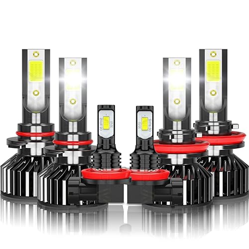 Compatible for 2013 2014 2015 Honda Accord Lights, 6000K High