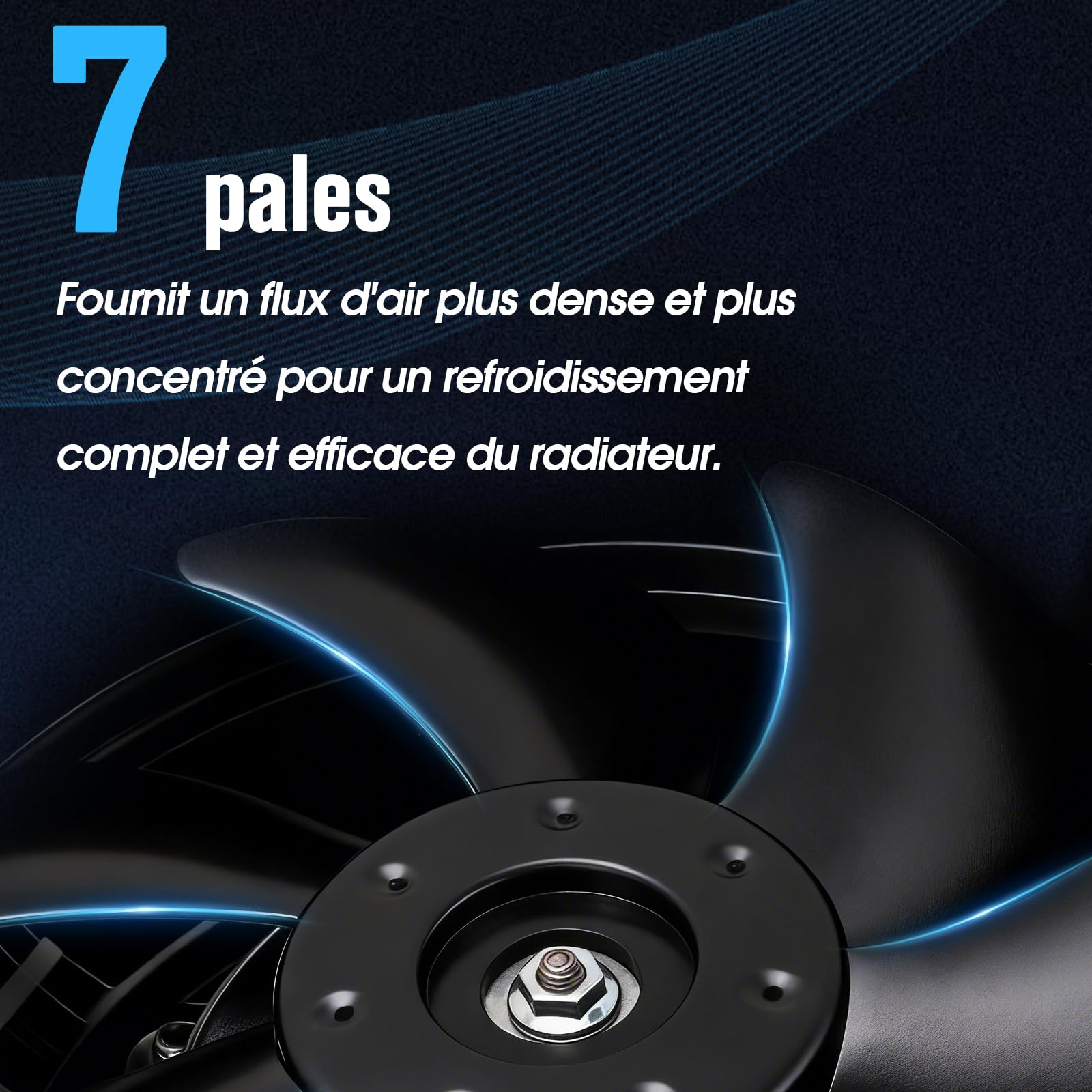Ventilateur Moto 12V 4 Pouces pour Moto Cross Pit Bike ATV Quad | Ventilateur 4 Pouces, Format Universel, Alimentation 12 V, Usage Moto Cross, Compatible avec Moto Cross, Pit Bike, ATV