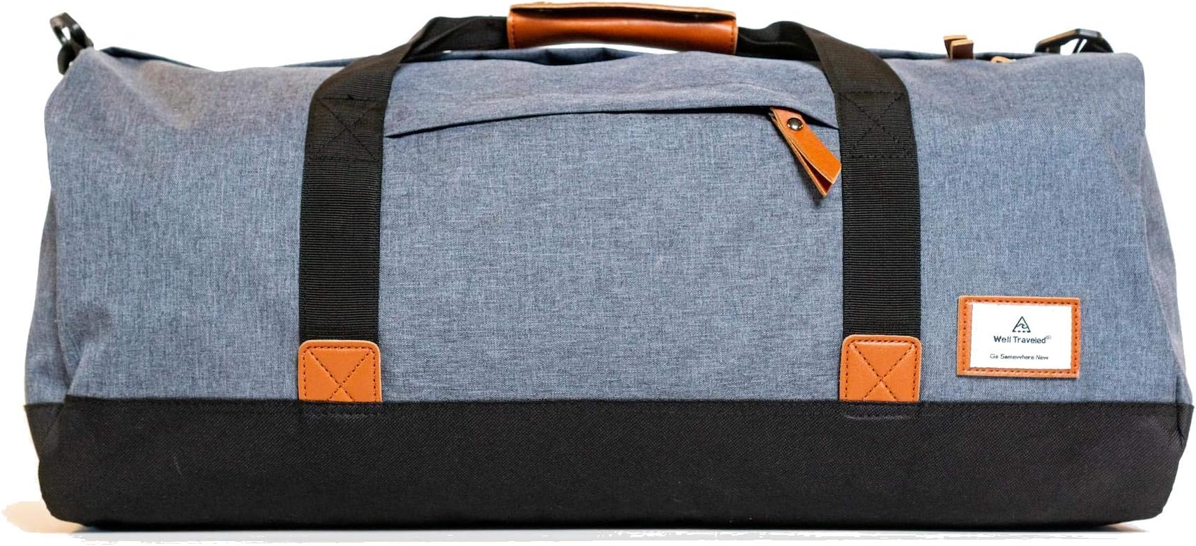 Well Traveled 40L Duffel Bag - Carry on Bag, Weekender Bag, Mens Travel Bag, Womens Overnight Bag