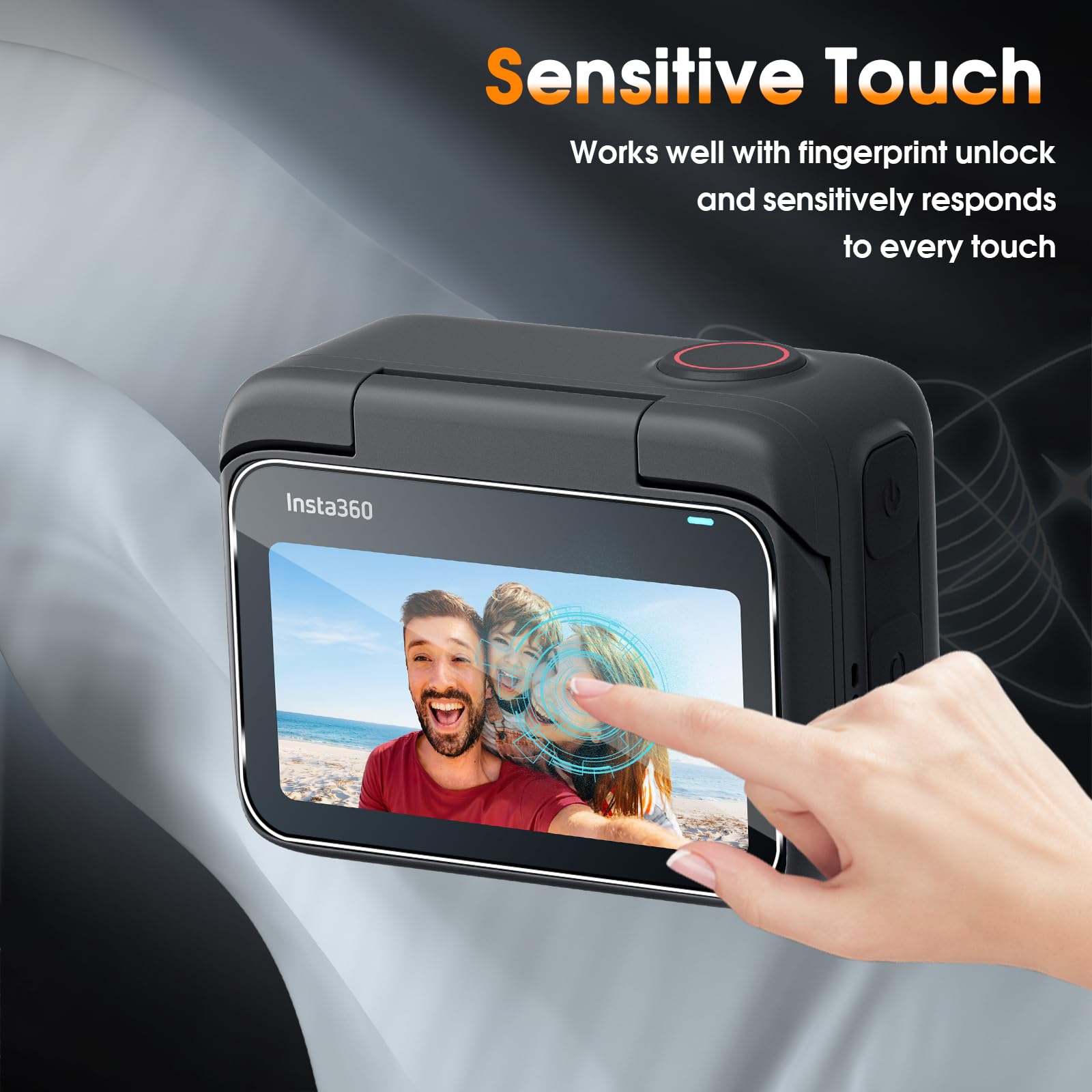 Protection écran Verre Trempé 9H Pour Insta 360 GO Ultra - Lot De 3 Films, Sans Bulles