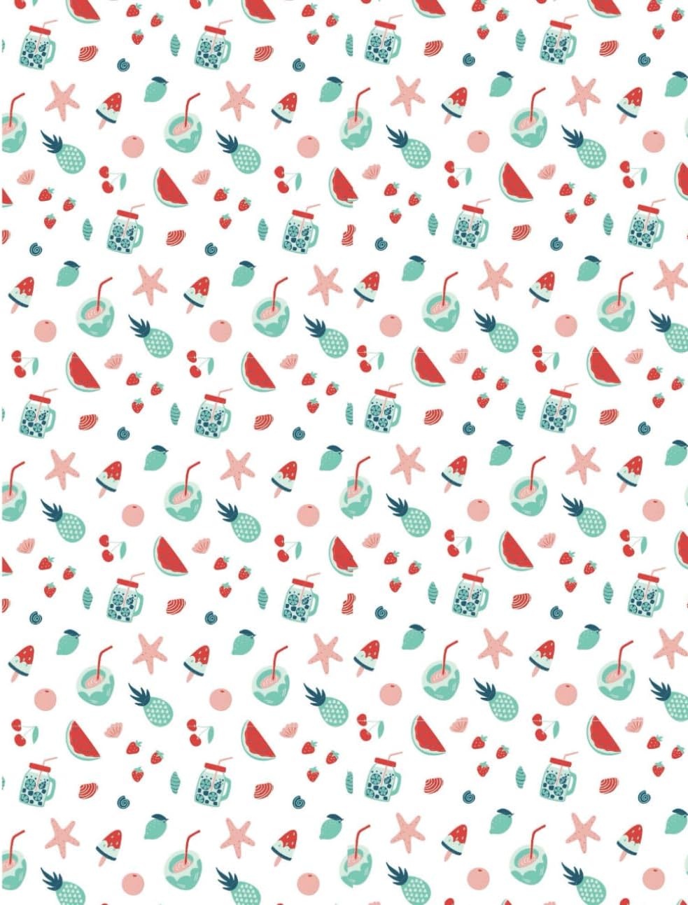 Fireworks Notebook | 8.5" x 11" | College Ruled