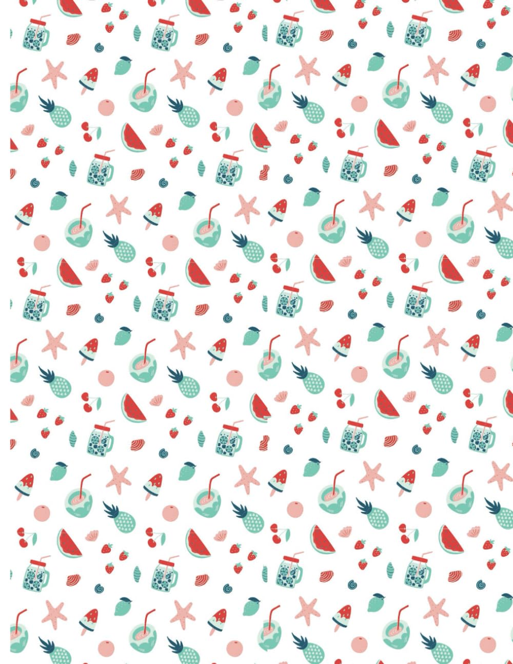 Fireworks Notebook | 8.5" x 11" | College Ruled