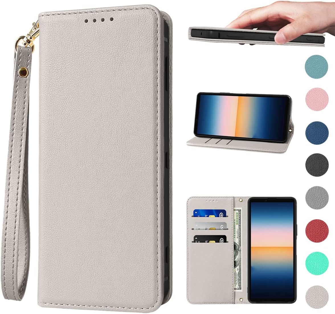 Amazon Xperia Xz3 Style Cover Touch Xperia XZ3 Case Folio High