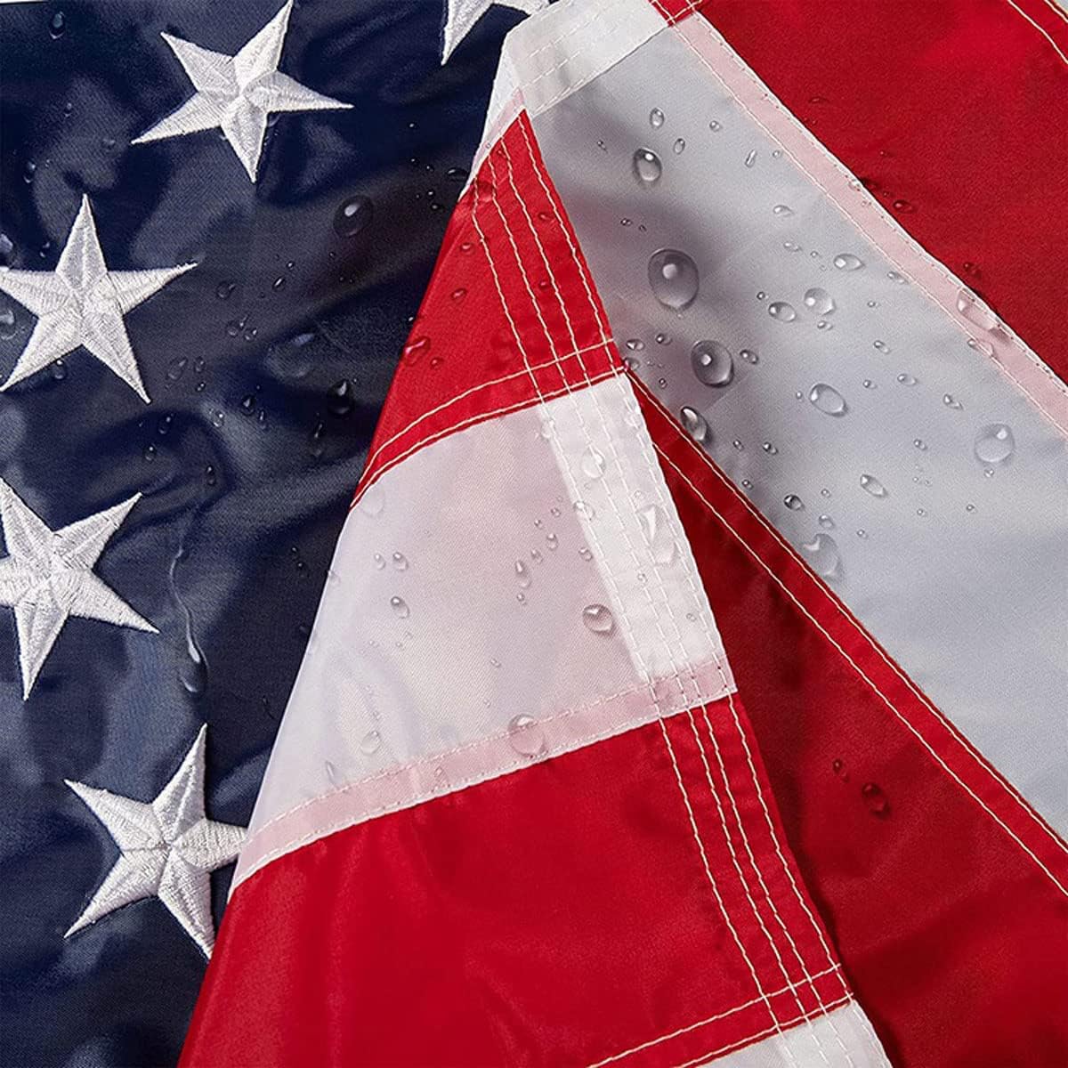 USA Flag Co. Betsy Ross Flag 3x5 foot | Heavy Duty Polyester, Embroidered Stars, Sewn Stripes, Brass Grommets (Traditional Red, White and Blue)