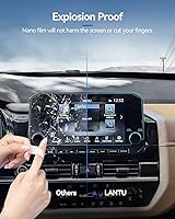 Vista 72 de Protector de pantalla de coche para Ford Edge 2024 2025 2023 2022 2021 (SE/SEL/ST-Line/Titanio/ST) Accesorios Protector de pantalla de vidrio