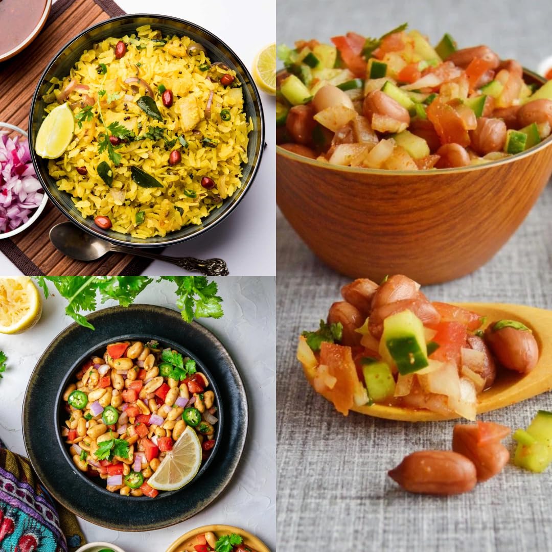 Buy Now Ancy Peanut Raw 600 Grams (200 Grams X 3) – High Protein Kac...